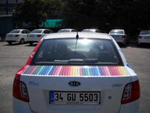 Faber Castel Vehicle Wrapping