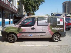 Fiat Doblo Car Wrapping