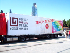 Truck wrapping