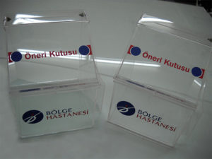 Acrylic Message Box Display