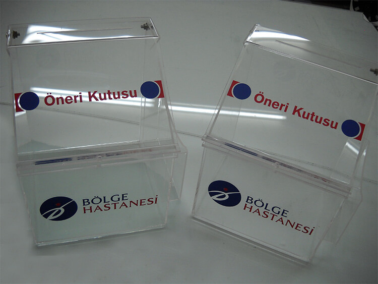 Acrylic Message Box Display