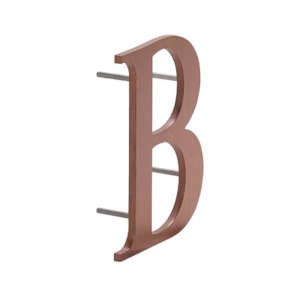bronze metal sign