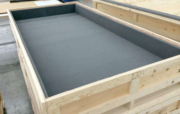 lightbox wooden packing