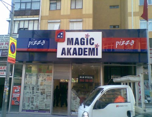 Magic Akademi Işıksız Tabela