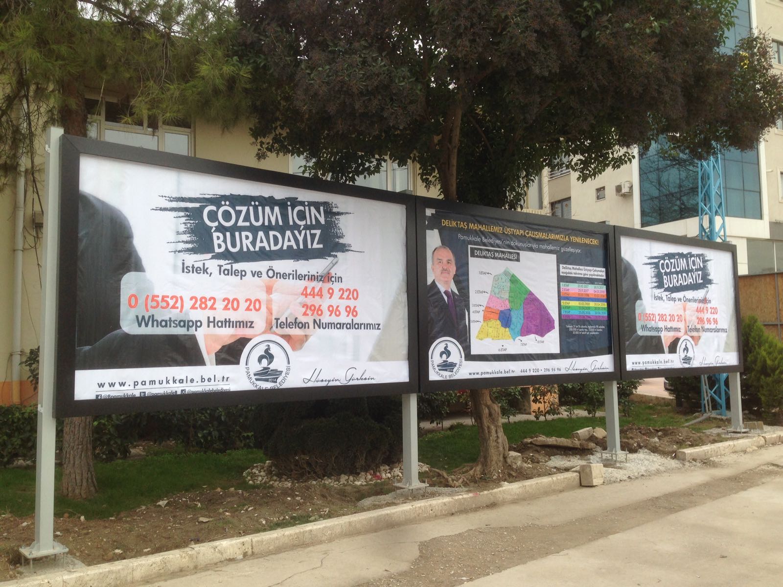 Pamukkale Belediyesi Billboard Uygulamamız