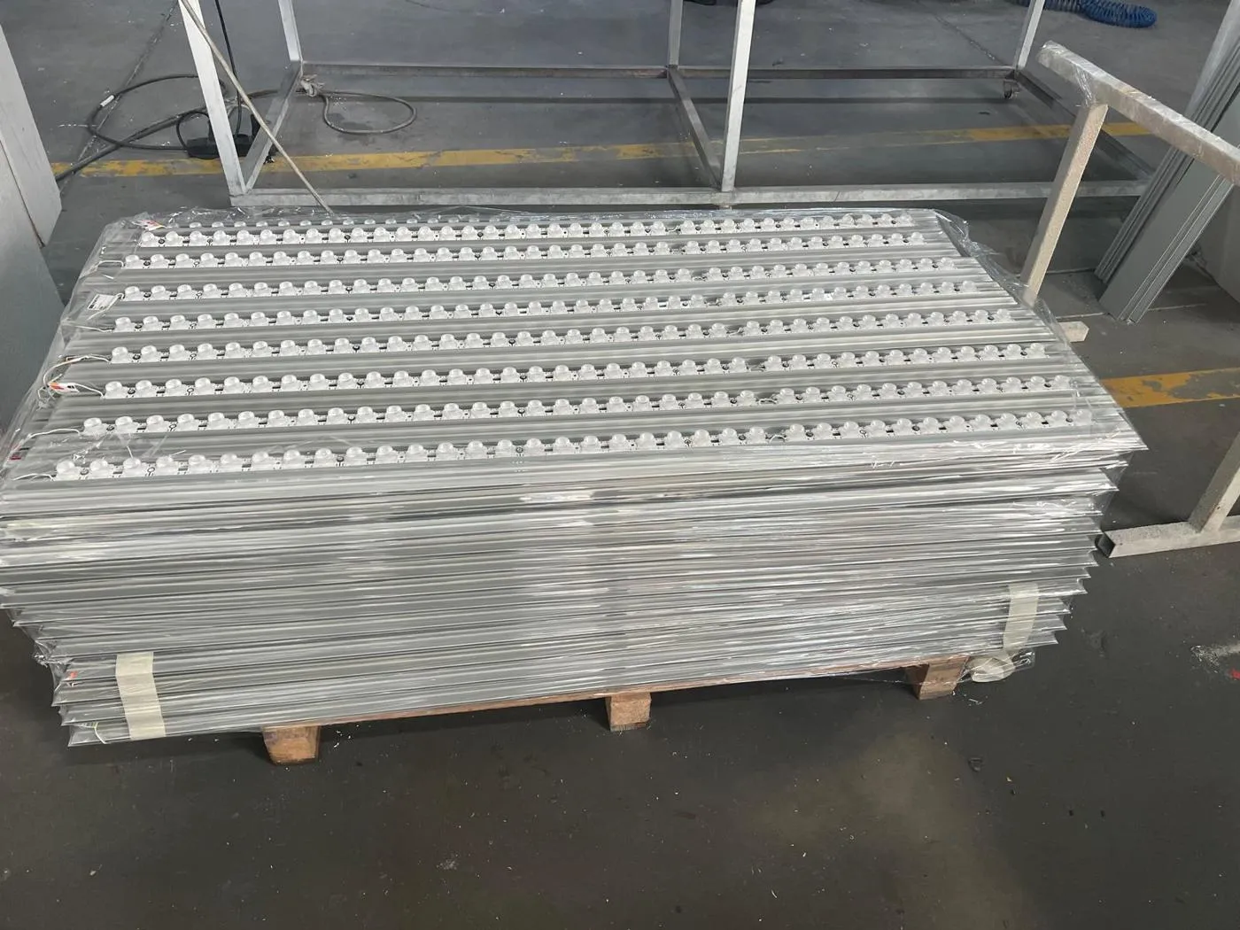 LED modules prepared for Decathlon freestanding lightbox production